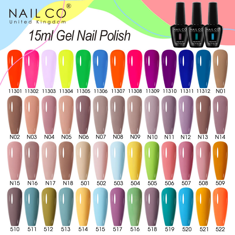 Nail Art One Piece - NAILCO 15ml Cat Kuku Gel Seri