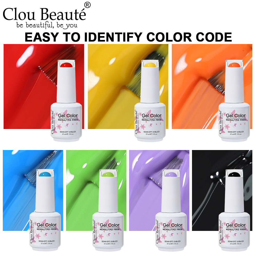 Nail Art One Piece - Clou Beaute UV Gel Nail Polish