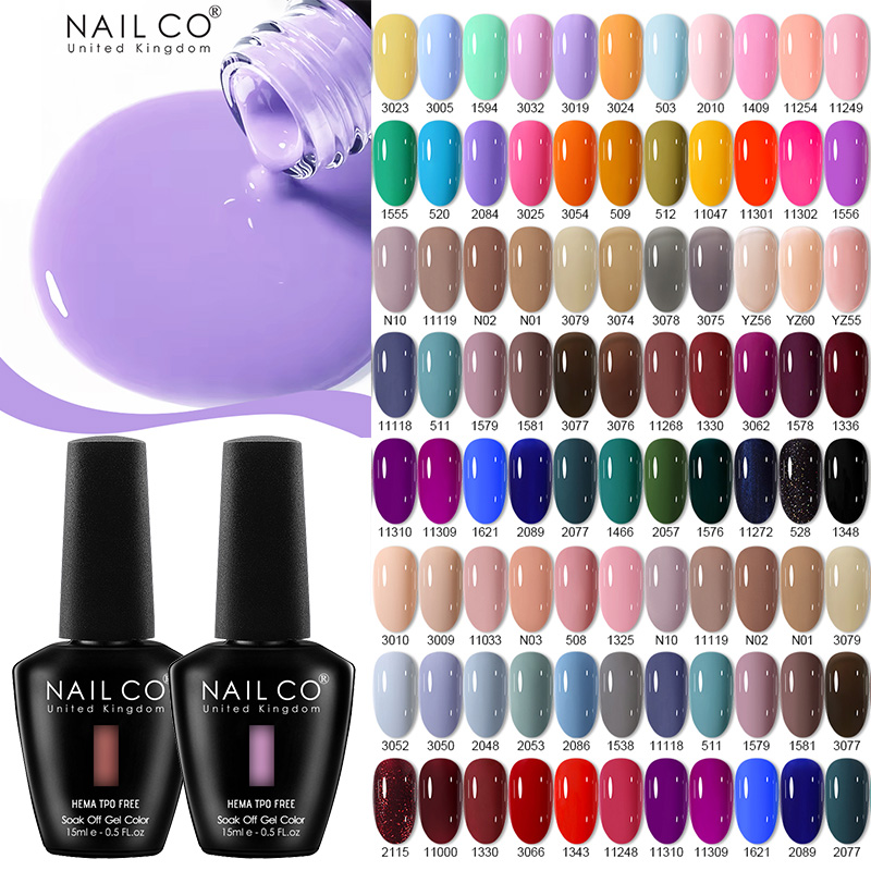 Nail Art One Piece - ﻿ NAILCO Gel Nail Polish Warna