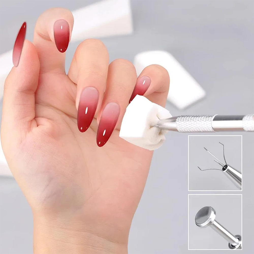 LULAA spons seni kuku gradien  - Nail Art One Piece ulasan dan harga