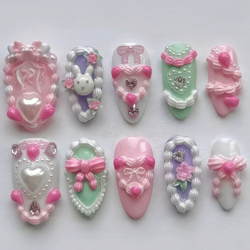 Cetakan Silikon Seni Kuku 3D G - Nail Art Strawberry ulasan dan harga