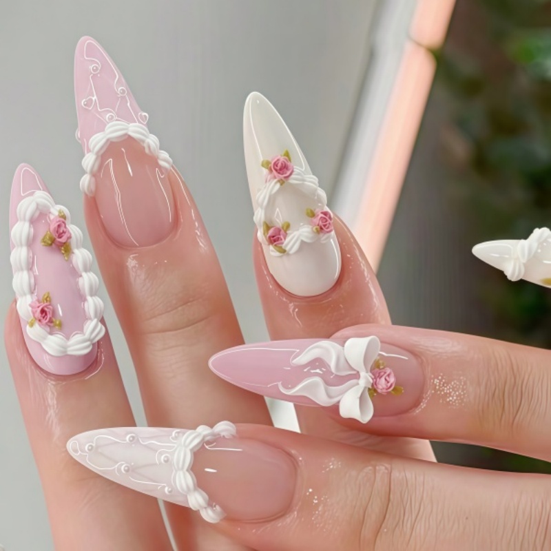 Cetakan Silikon Seni Kuku 3D G - Nail Art Strawberry ulasan dan harga