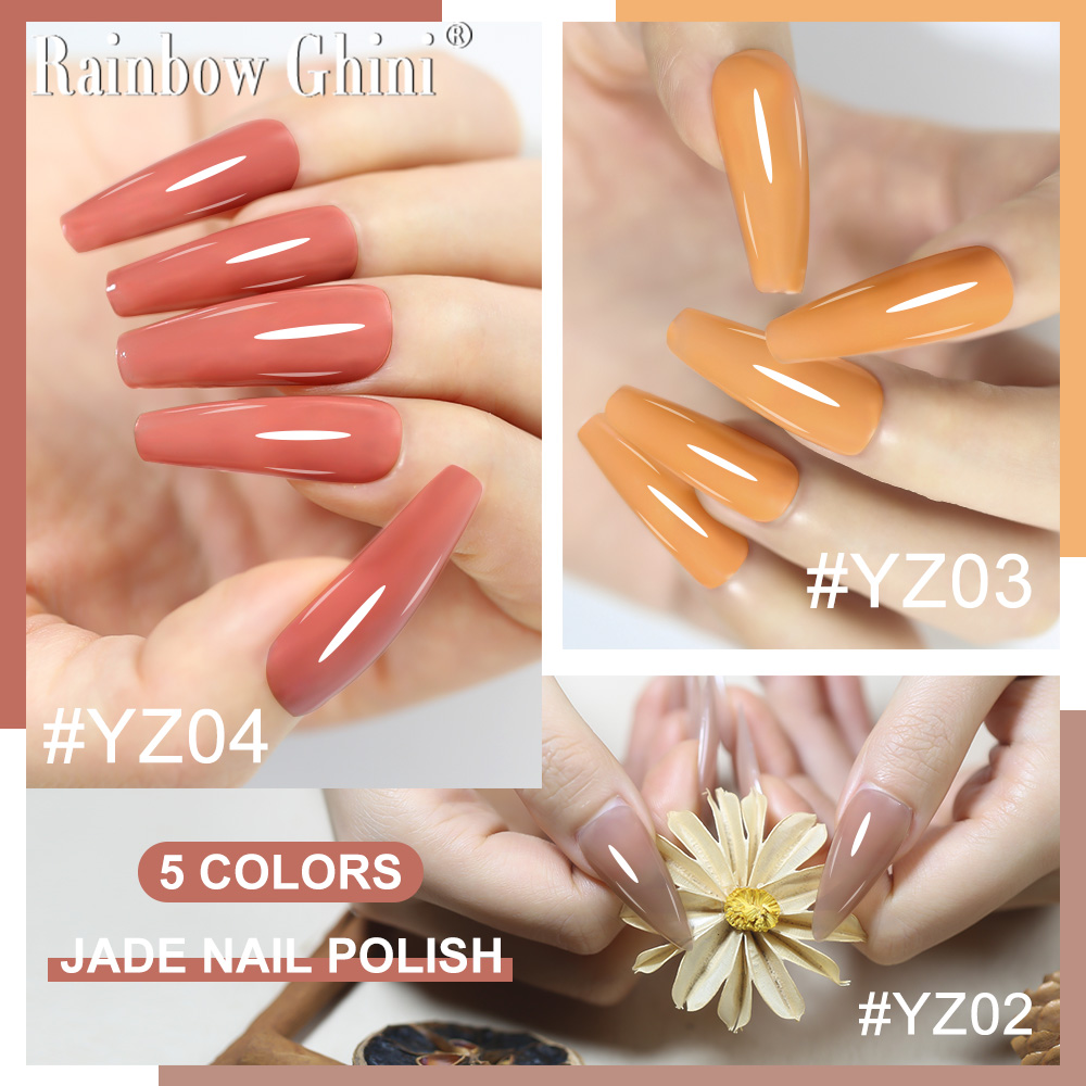 Rainbow Ghini 15ml Nude Pink J - Nail Art One Piece ulasan dan harga