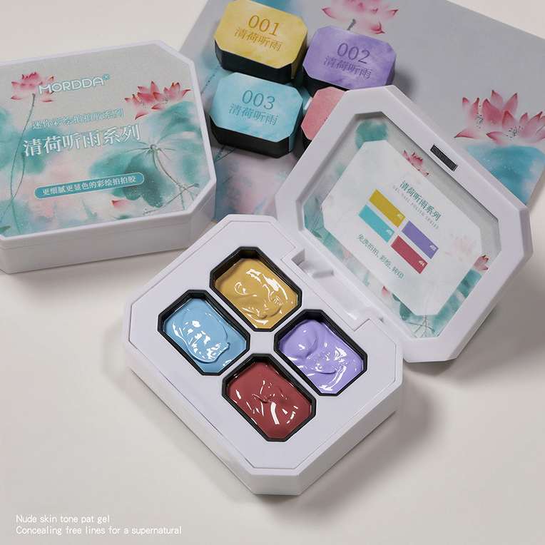 4/6/12 Grids Gel Polish Nude T - Nail Art One Piece ulasan dan harga