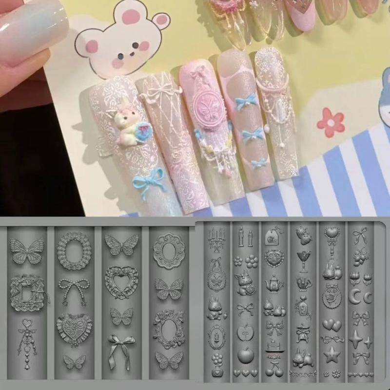 Cetakan Silikon 3D untuk Desai - Nail Art Strawberry ulasan dan harga