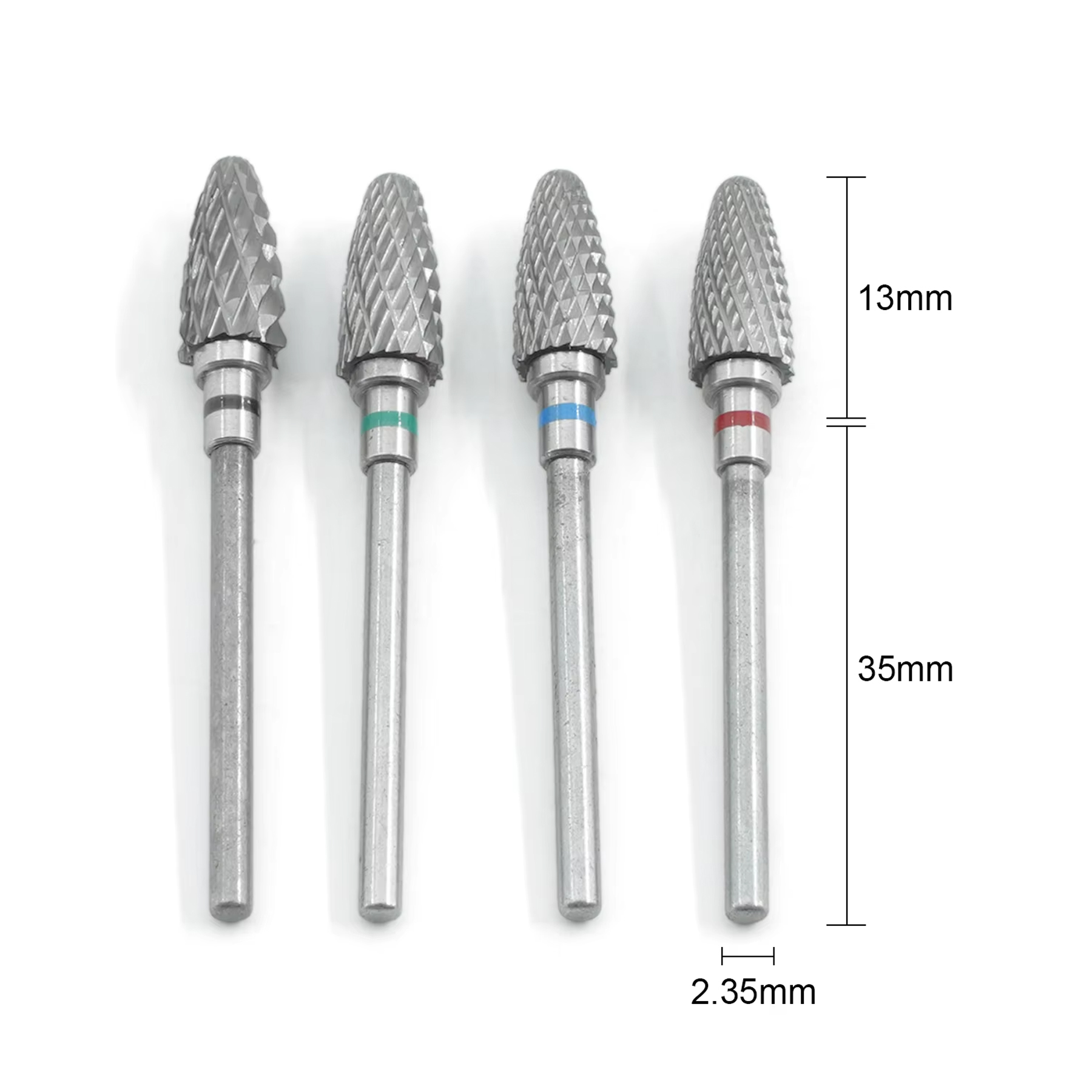 10 Buah SYNI Dental Burs Handp - Nail Art Strawberry ulasan dan harga