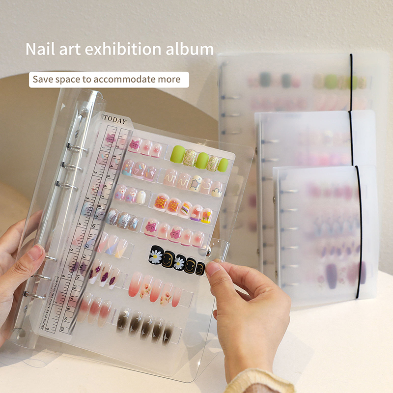 Buku penyimpanan seni kuku bar - Nail Art One Piece ulasan dan harga