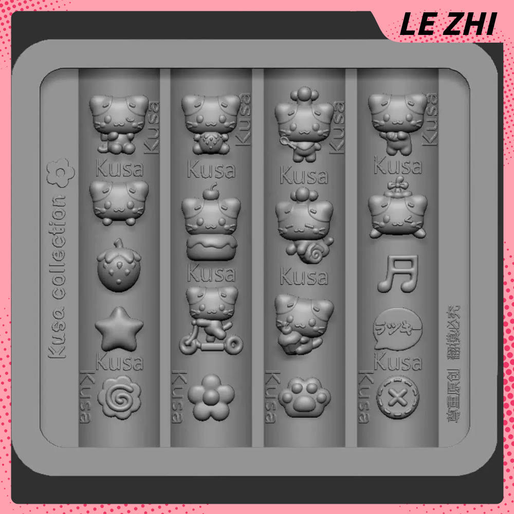 1Pcs Cetakan Silikon Nail Art  - Nail Art Strawberry ulasan dan harga